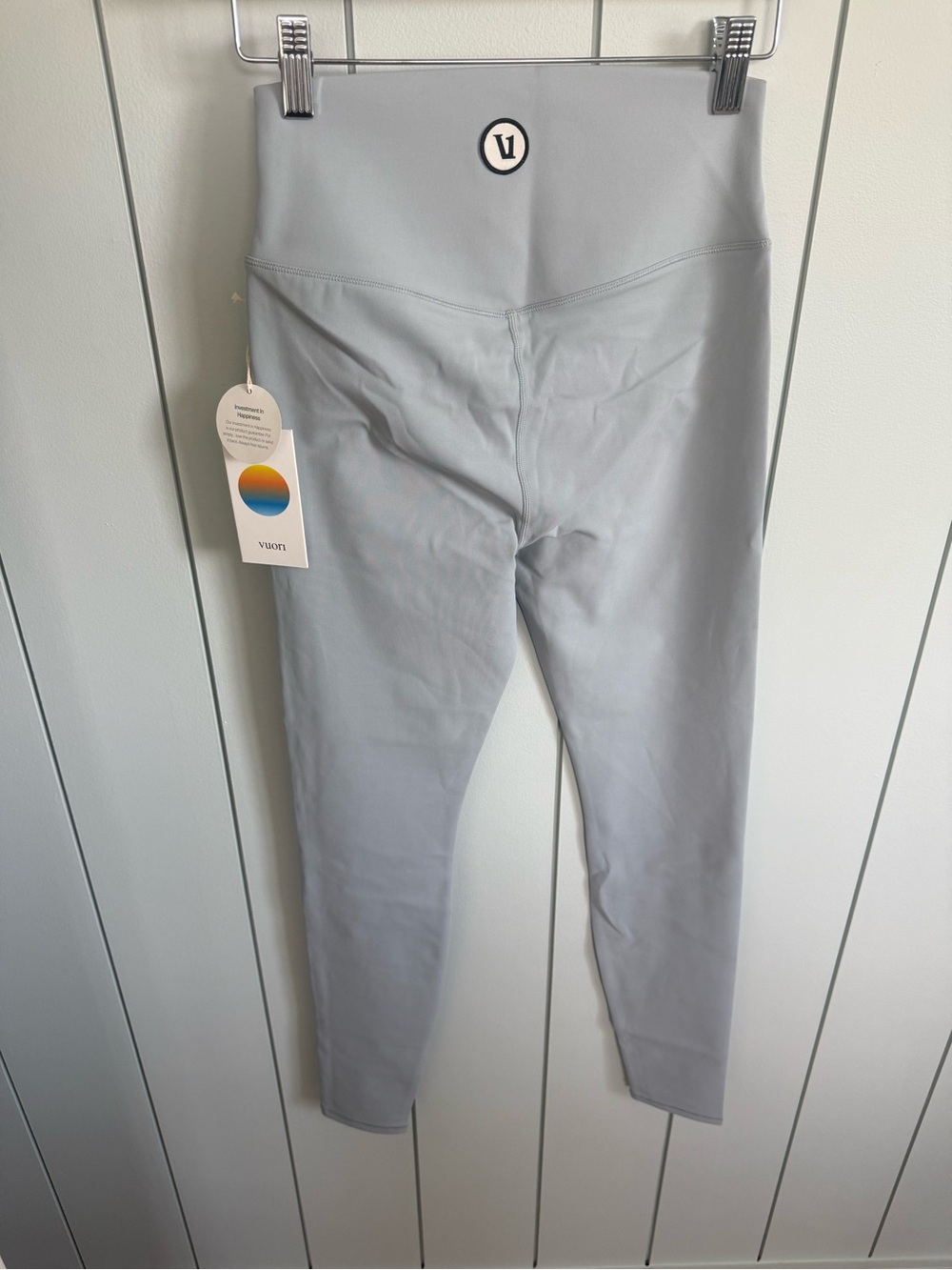 New Vuori Chilled Out Leggings in Chalk Blue Size Medium - Picture 7 of 11